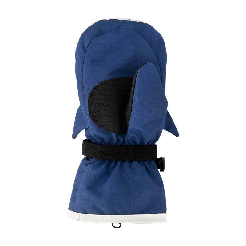 ДЕТСКИ СКИ РЪКАВИЦИ В СИНЬО С МОТИВ НА АКУЛА | BLUE | S-M | Diel